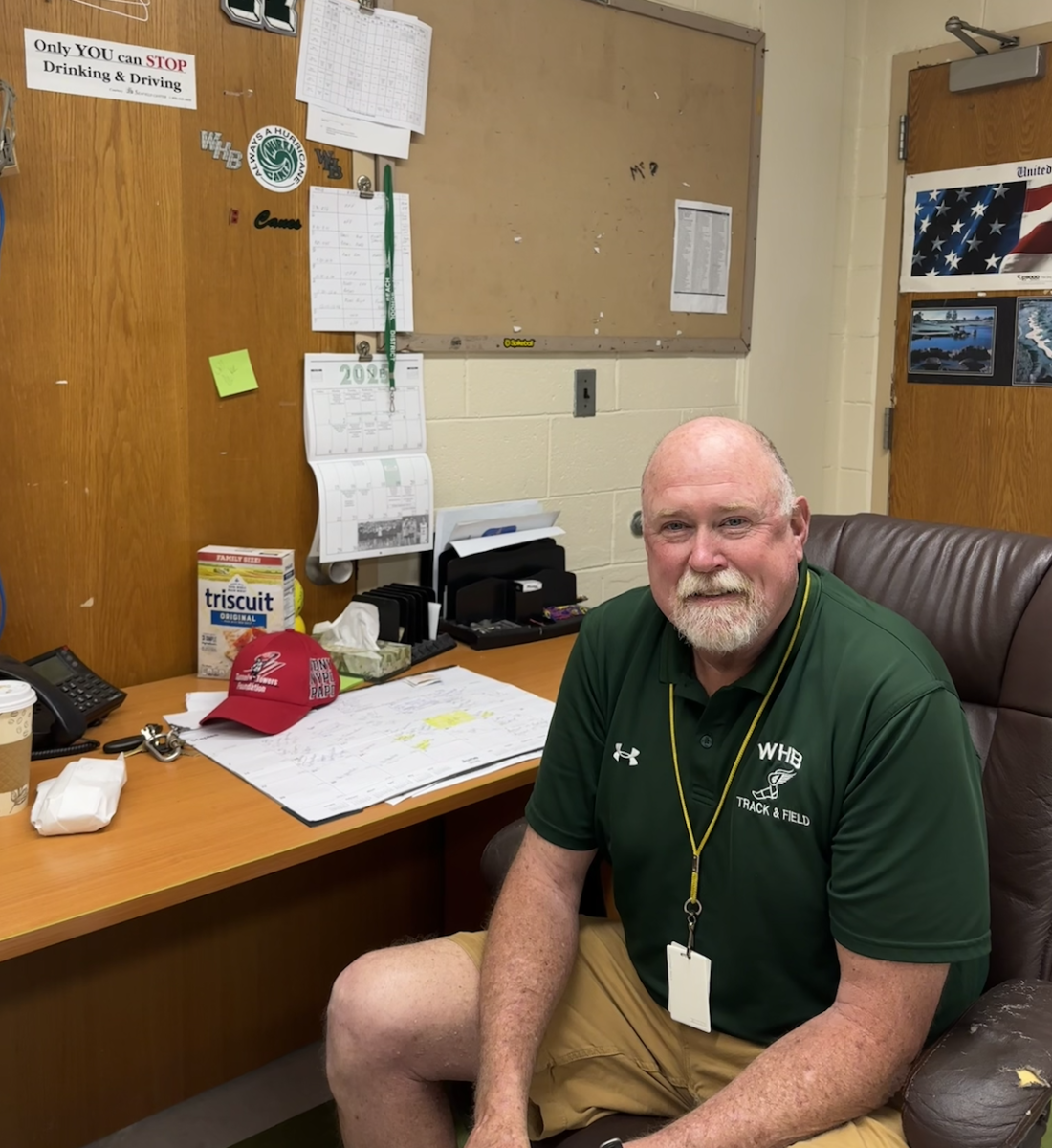 Mr. Ford in his office.